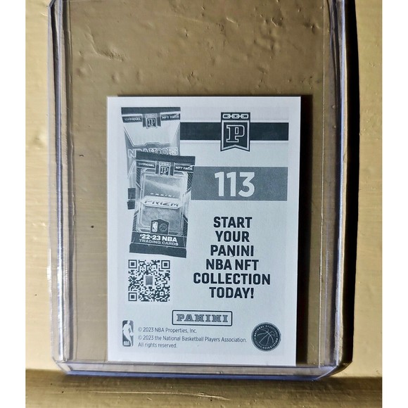 2023-24 Logo Panini NBA Basketball #113 Sticker Boston Celtics - Picture 2 of 2